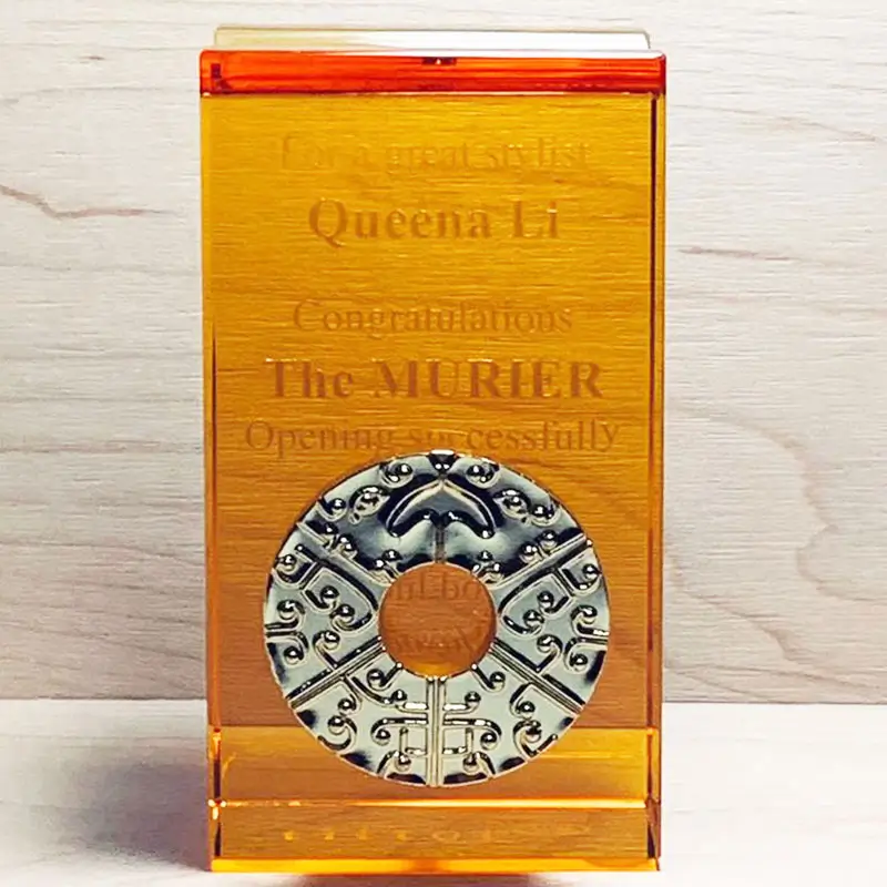 琉璃雷射雕刻效果